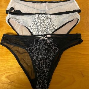 Victoria’s Secret Size Large NWOT underwear 3 pair